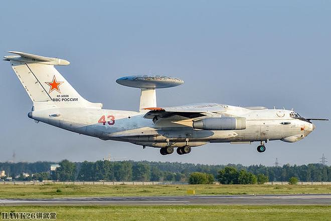 俄罗斯空天军接收一架A-50U预警机 完成现代化改装 补充作战损失 - 9