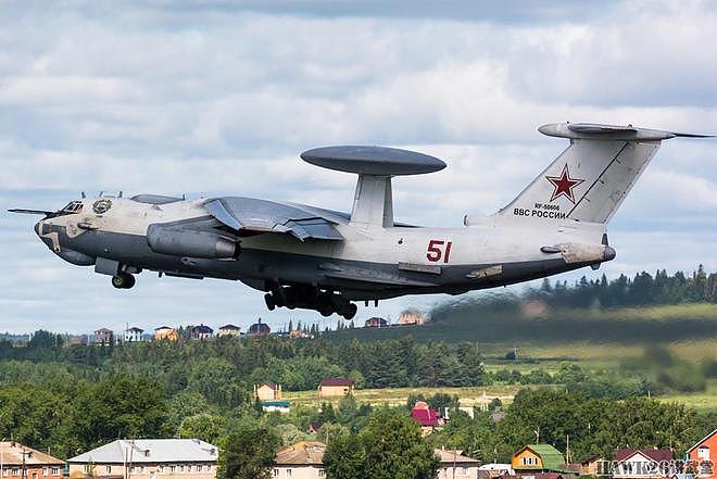 俄罗斯空天军接收一架A-50U预警机 完成现代化改装 补充作战损失 - 10
