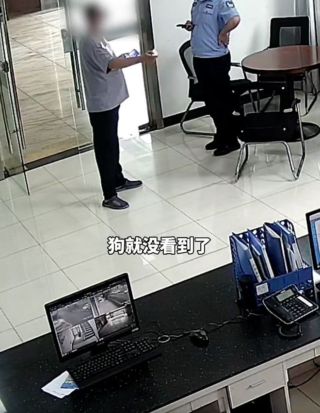 男子急匆匆跑进派出所报案“柯基被偷了”，民警一看狗狗就在派出所门口……网友：但凡小狗腿再长点都追上你了！ - 2