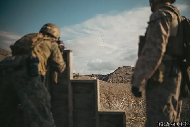 美国海军陆战队无人机战术培训 执行侦察任务 学习霰弹枪对空射击 - 9