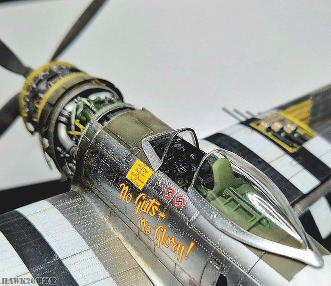 精彩模型欣赏：P-47D“雷电”战斗机 增添大量细节 展现维护状态 - 9