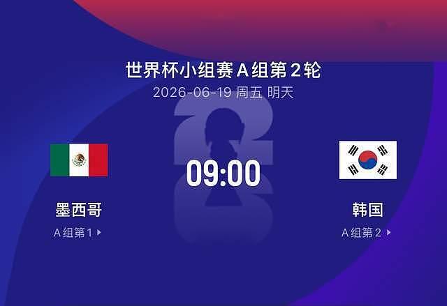 世界杯比赛前瞻丨墨西哥1-2韩国：李刚仁说争冠，不是打诳语 - 2