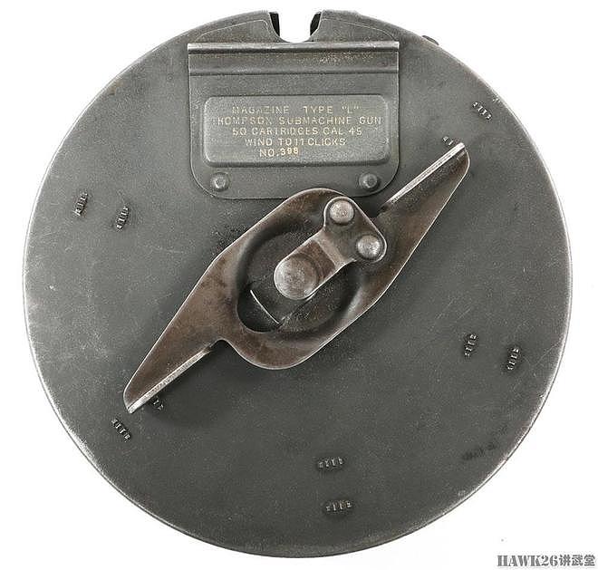 细看：M1921A1汤姆森冲锋枪 附送原装FBI蓝色天鹅绒内衬硬质枪盒 - 21