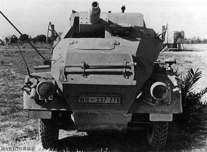 纳粹德国Sd.Kfz.233装甲支援车“软硬通吃”搭载75mm短管榴弹炮 - 4