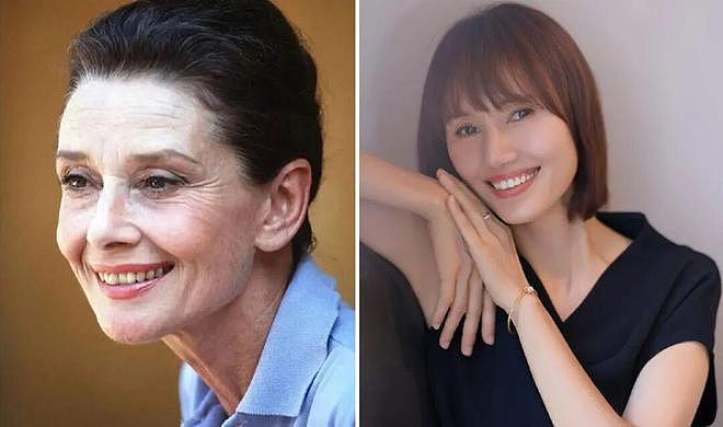 看了赫本再看袁泉，才发现：女人老了还是要“扎发、短发”更体面 - 3