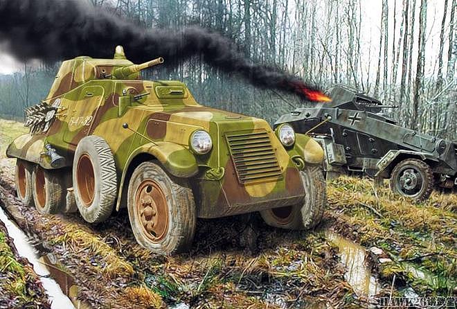 图说：BA-11重型装甲车 二战前苏联最后一次大胆尝试 仅生产17辆 - 14