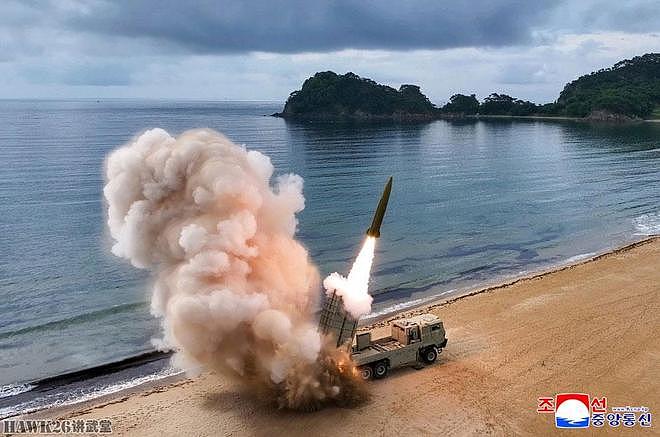 朝鲜领导人金正恩视察重要武器试验 战术导弹 多管火箭炮惊艳亮相 - 8