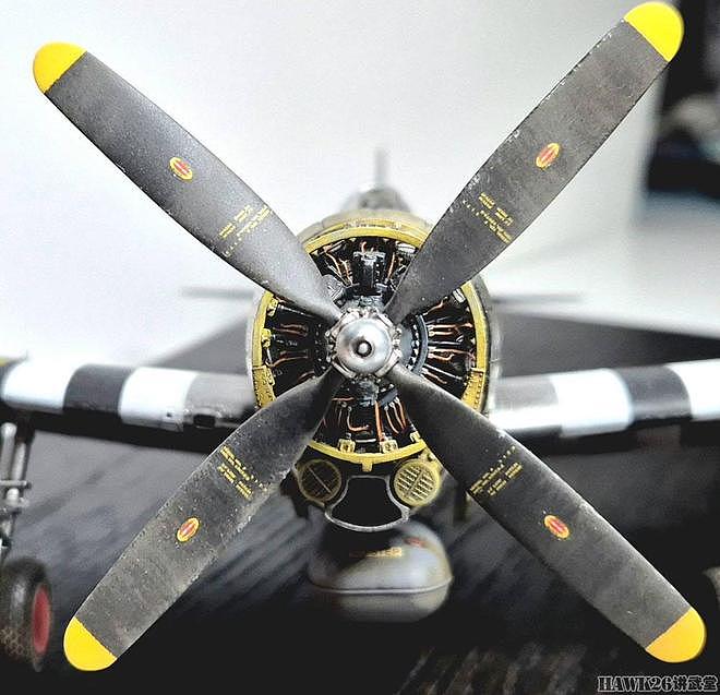 精彩模型欣赏：P-47D“雷电”战斗机 增添大量细节 展现维护状态 - 2