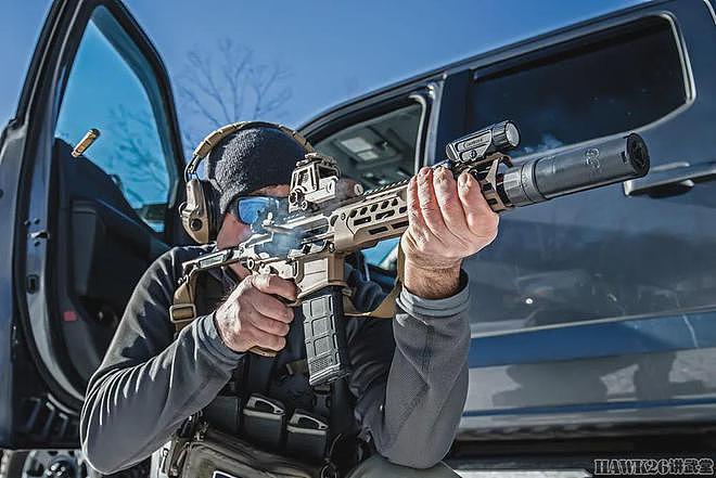 评测：西格绍尔MCX Spear LT SBR 短管步枪100码射击精度1MOA - 7