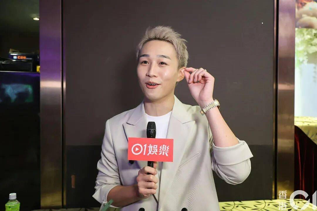 TVB帅气小生首演大反派，金发造型代价大，漂到严重断发 - 3