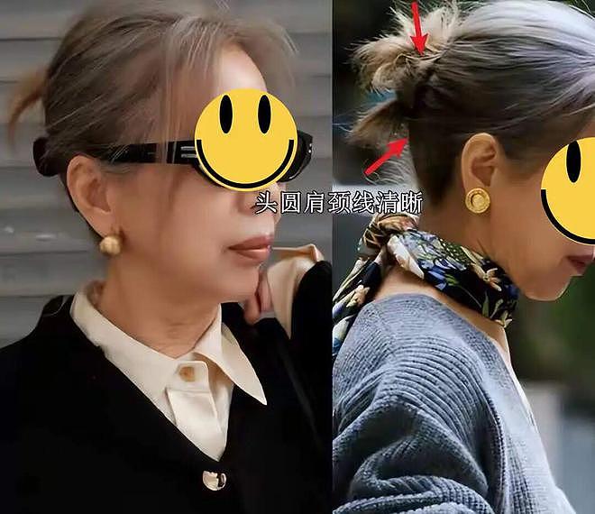 看了赫本再看袁泉，才发现：女人老了还是要“扎发、短发”更体面 - 10