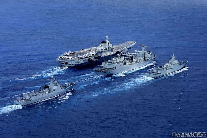 海外谈中国：世界上最大补给舰接近完工 成为航母打击群关键一员 - 12