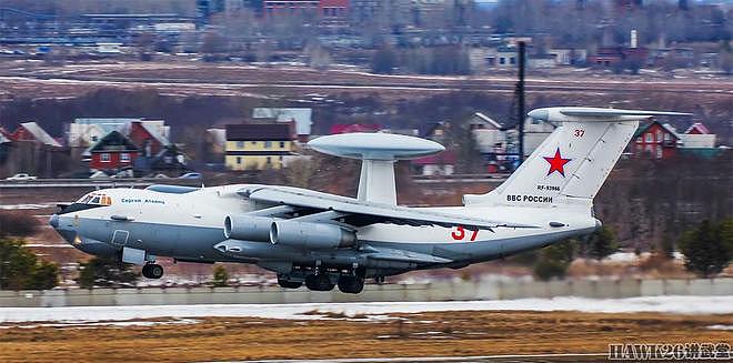 俄罗斯空天军接收一架A-50U预警机 完成现代化改装 补充作战损失 - 3