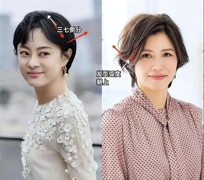看了赫本再看袁泉，才发现：女人老了还是要“扎发、短发”更体面 - 14