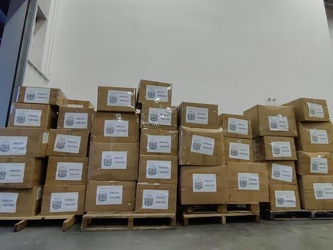 正能量！阿根廷队给广西的3批物资已发出 仅1天便兑现承诺 网友盛赞 - 4