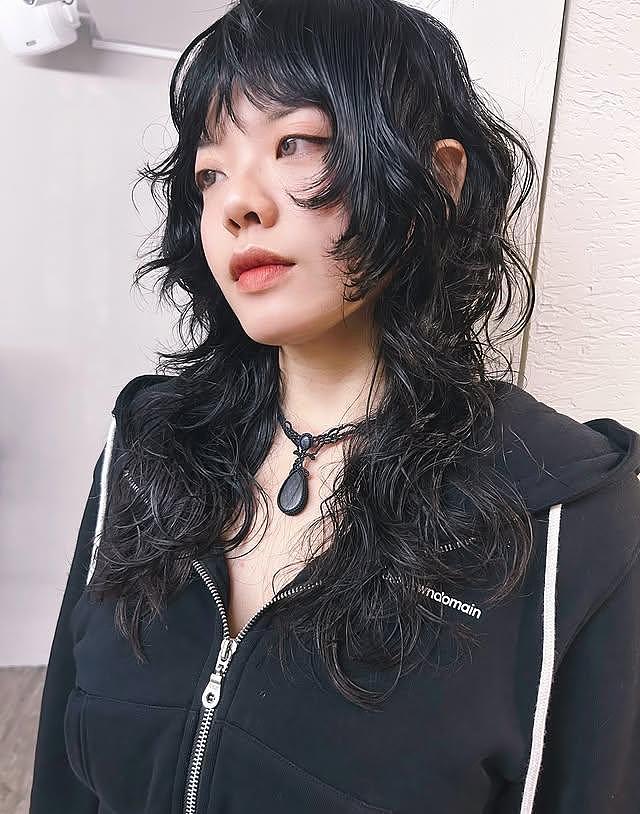 2026封神日系狼尾卷发！显脸小不挑人，懒人氛围感天菜 - 7