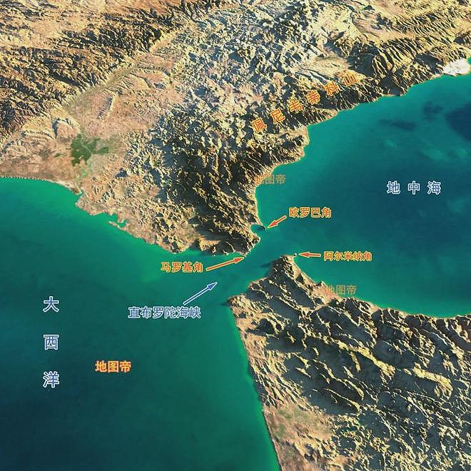 直布罗陀海峡上能架桥，连接欧洲非洲吗？ - 3