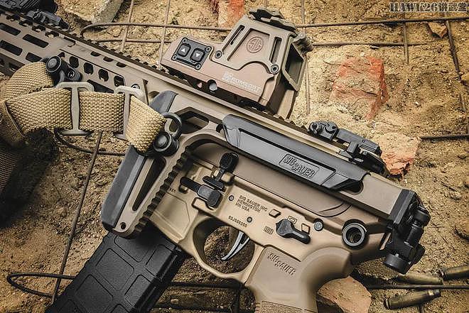 评测：西格绍尔MCX Spear LT SBR 短管步枪100码射击精度1MOA - 5