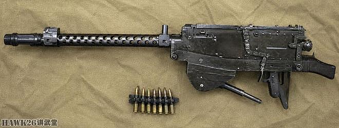 图说：日本Ho-103航空机枪 结合美国勃朗宁设计和意大利爆炸弹丸 - 7