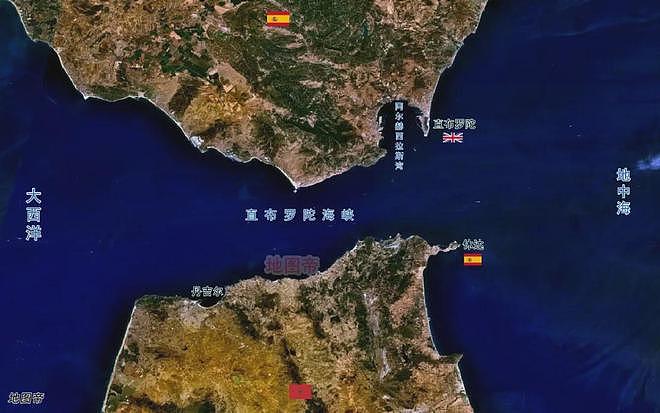 直布罗陀海峡上能架桥，连接欧洲非洲吗？ - 7