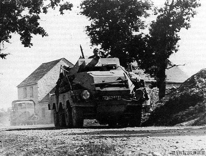 纳粹德国Sd.Kfz.233装甲支援车“软硬通吃”搭载75mm短管榴弹炮 - 9