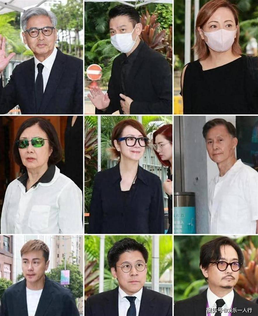 一场丧礼震动全香港！百位名流出席，霍启刚破例出席，周润发刘德华垂首，扶灵唯一人竟是他 - 3
