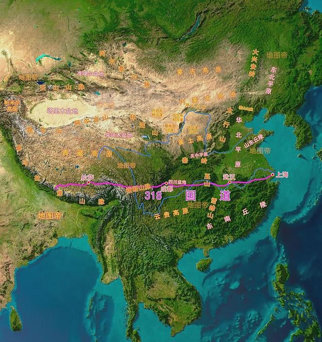 骑行者都爱走318国道？惊 险 绝 美 雄 壮 - 1