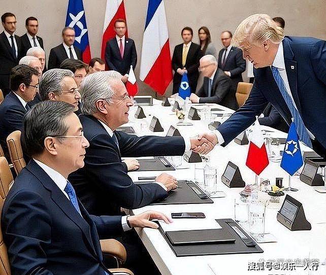 特朗普走进G7说了句“我是老大”,自称是开玩笑,但没有人敢不当真 - 2
