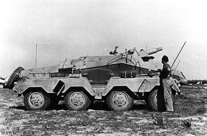 纳粹德国Sd.Kfz.233装甲支援车“软硬通吃”搭载75mm短管榴弹炮 - 6