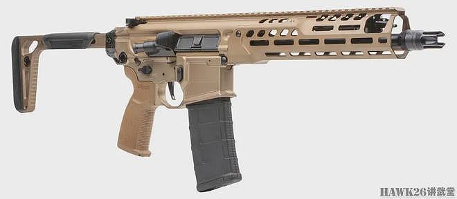 评测：西格绍尔MCX Spear LT SBR 短管步枪100码射击精度1MOA - 8