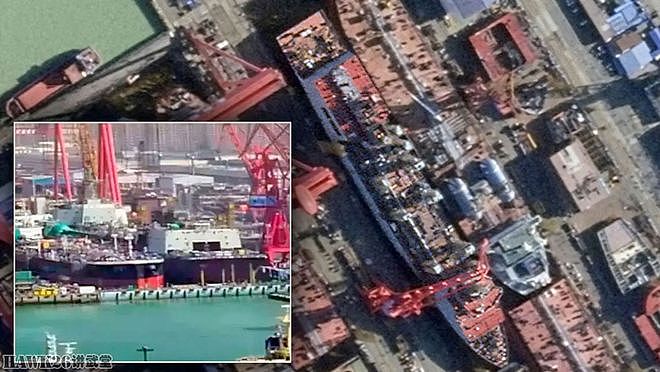 海外谈中国：世界上最大补给舰接近完工 成为航母打击群关键一员 - 1