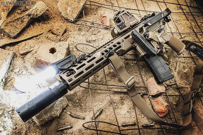 评测：西格绍尔MCX Spear LT SBR 短管步枪100码射击精度1MOA - 1