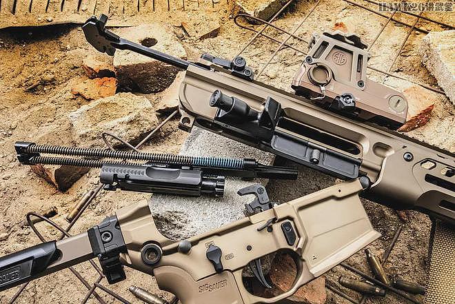 评测：西格绍尔MCX Spear LT SBR 短管步枪100码射击精度1MOA - 4