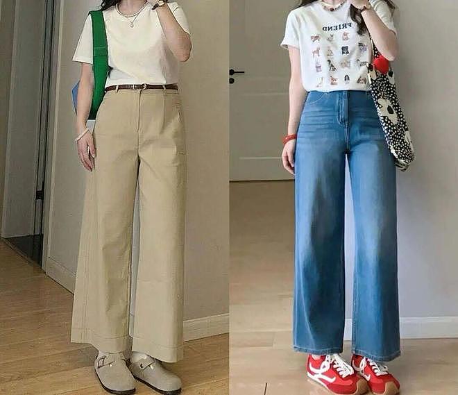 有品位的女人，夏天都在穿“九分裤”，搭配T恤、衬衫好时髦！ - 6