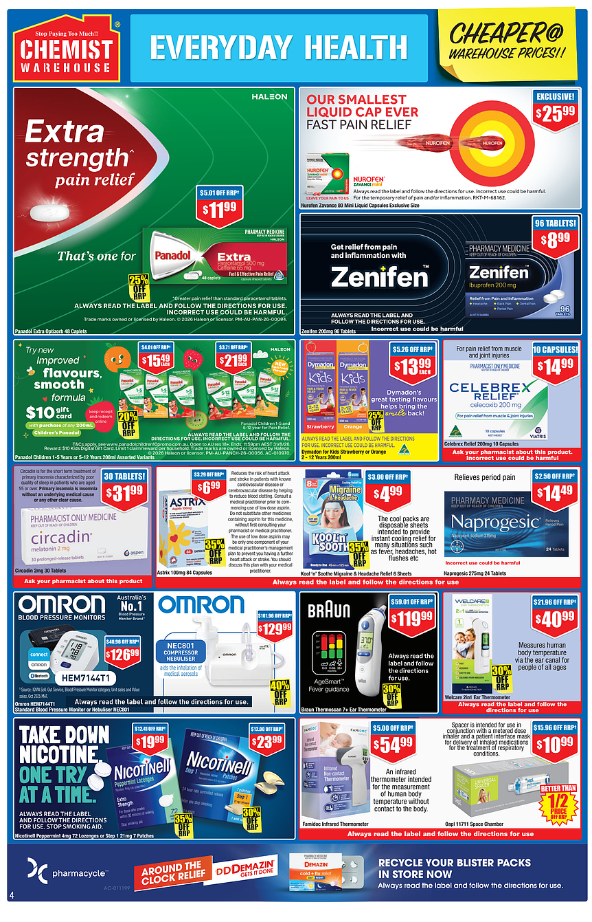 给力周期 + 限时满30刀就包邮！【Chemist Warehouse】药店 最新一期优惠目录 - 7