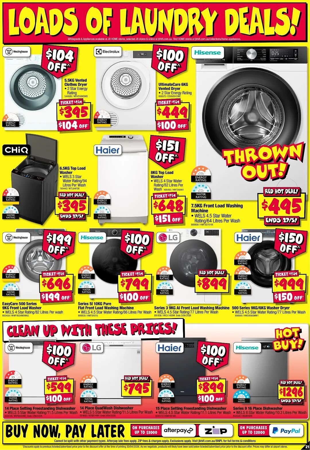 【JB Hi-Fi】财年末专区放出 - 30