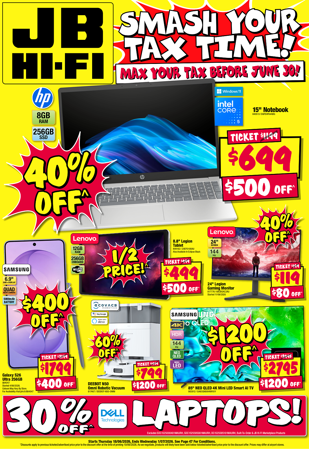 来了！【JB Hi-Fi】财年末 优惠目录 放出 - 1