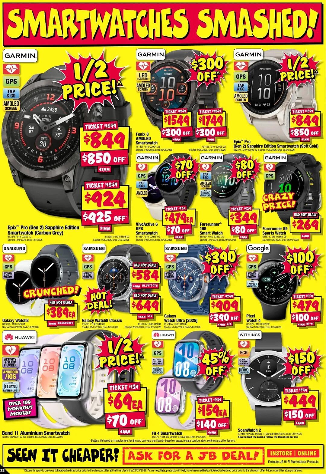 认错退钱！【JB Hi-Fi】首期财年末 优惠目录 - 22