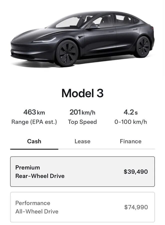 杀疯了！中国产特斯拉进入加拿大：Model 3跌至$3.9万史低价（组图） - 4