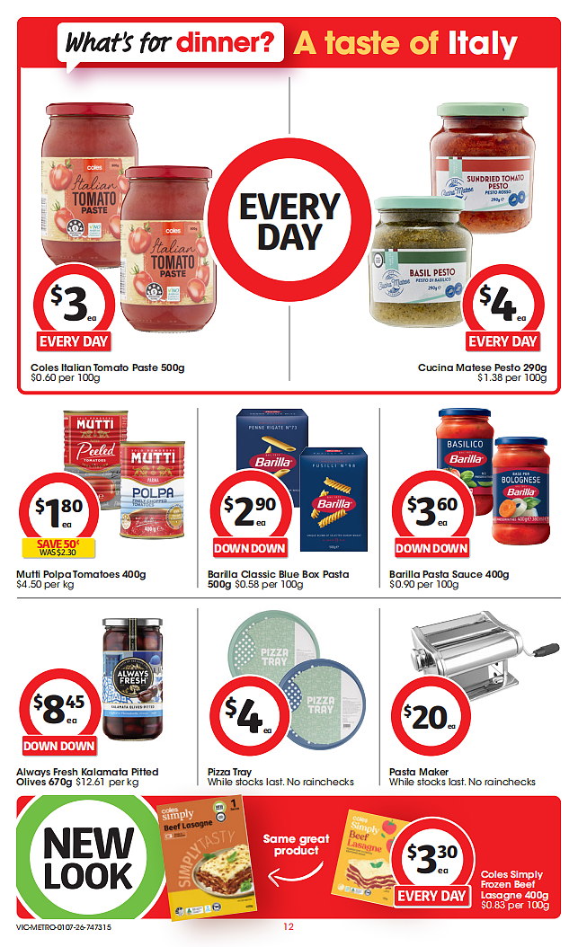 本周最新！澳洲各大超商特价商品一网打尽，大批好物骨折破半价！Woolworths、Coles、Aldi（组图） - 12