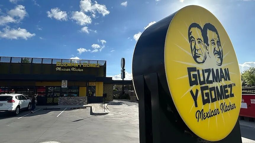 Guzman y Gomez门店外观,原报道配图