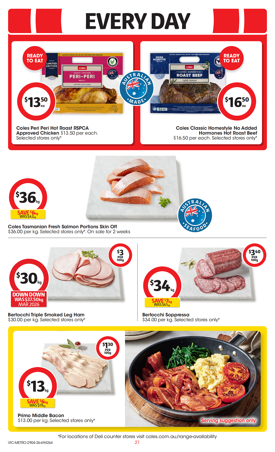 本周最新!澳洲各大超商特价商品一网打尽,大批好物骨折破半价!Woolworths、Coles、Costco(组图) - 21