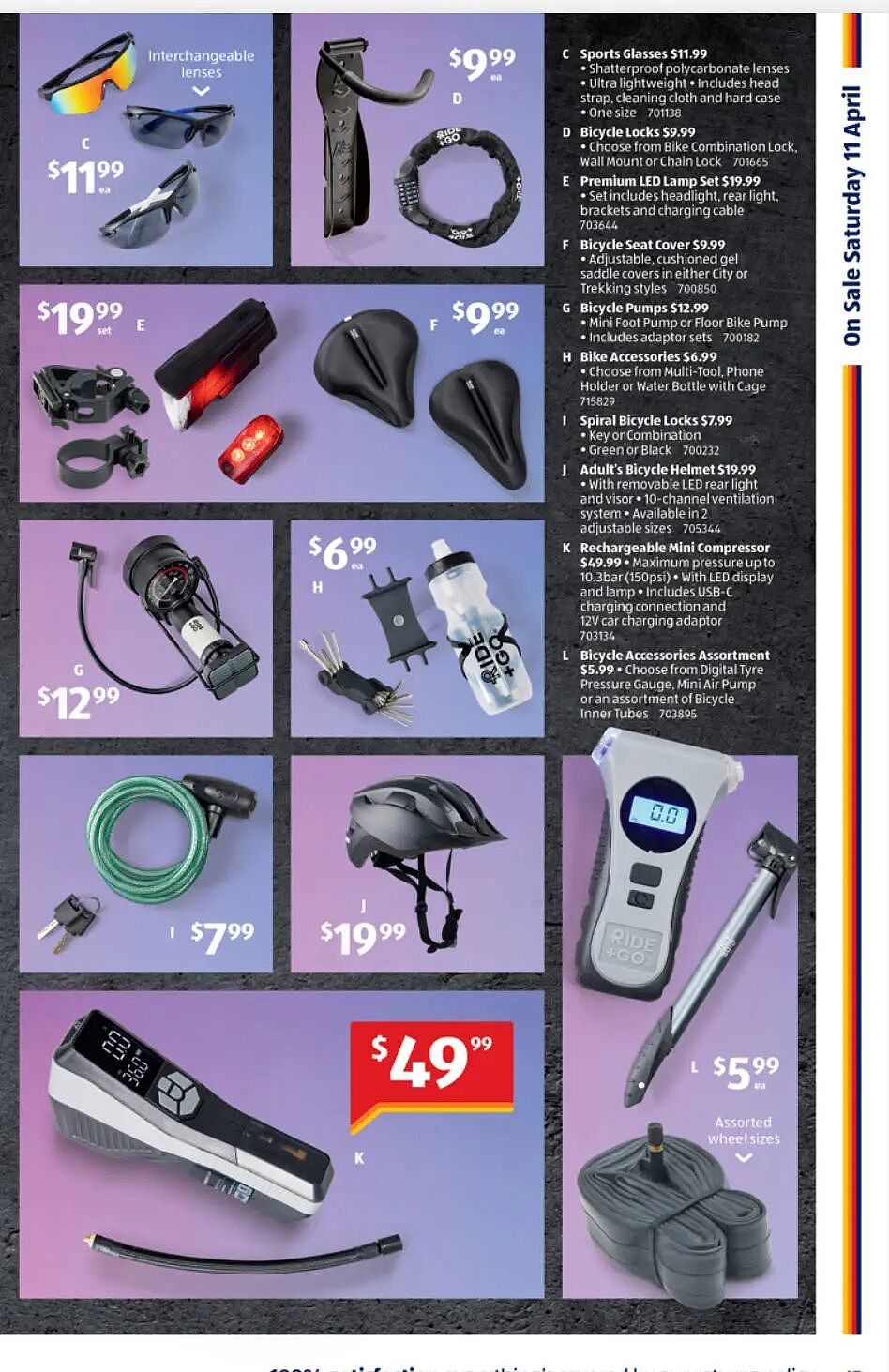 要开始骑电动车不？【Aldi】4月11日起 特价品（组图） - 2