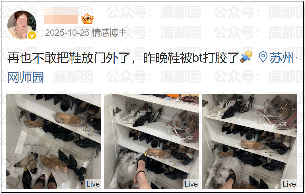 恶臭!网传某平台外卖员送餐时“扫楼”,将女顾客高跟鞋当“飞机杯”(组图) - 19