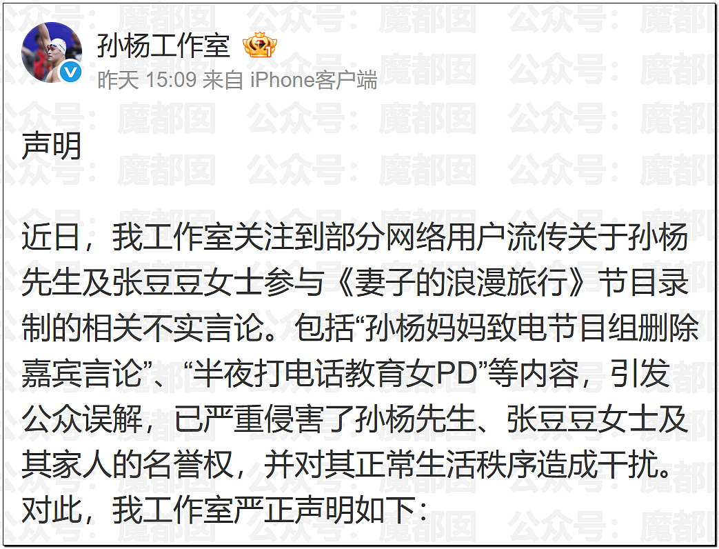 突发！凶狠对妻挥拳、前女友曝妈宝男猛料…孙杨大量热搜登顶（组图） - 12
