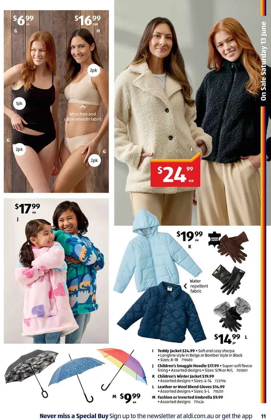 电热毯该换了!【Aldi】6月13日起 特价品 - 2