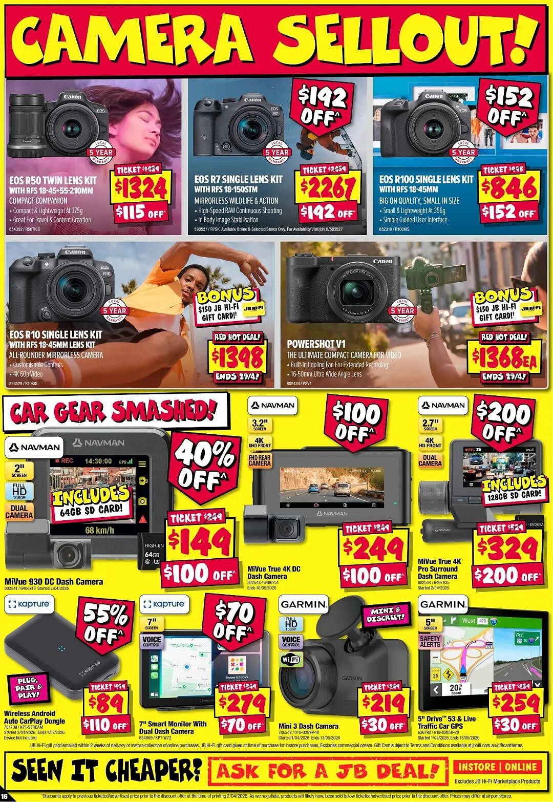 来了!【JB Hi-Fi】限时4天 折上折(组图) - 17