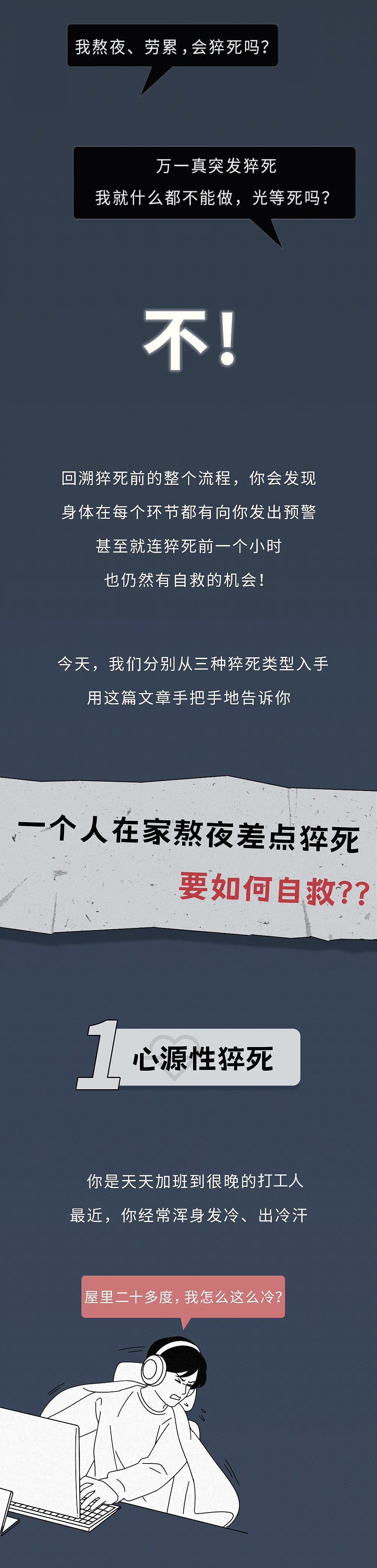 别大意！猝死前1小时，身体会发出预警，识别这些症状，学会自救（组图） - 1