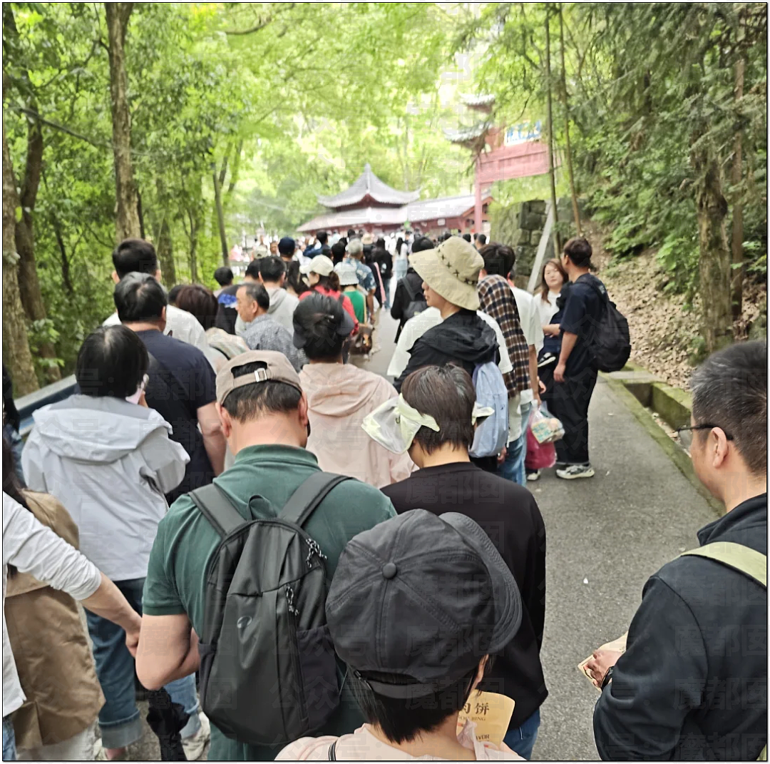 肉贴肉，人挤人！五一长假首日，中国各大景点已爆（组图） - 133