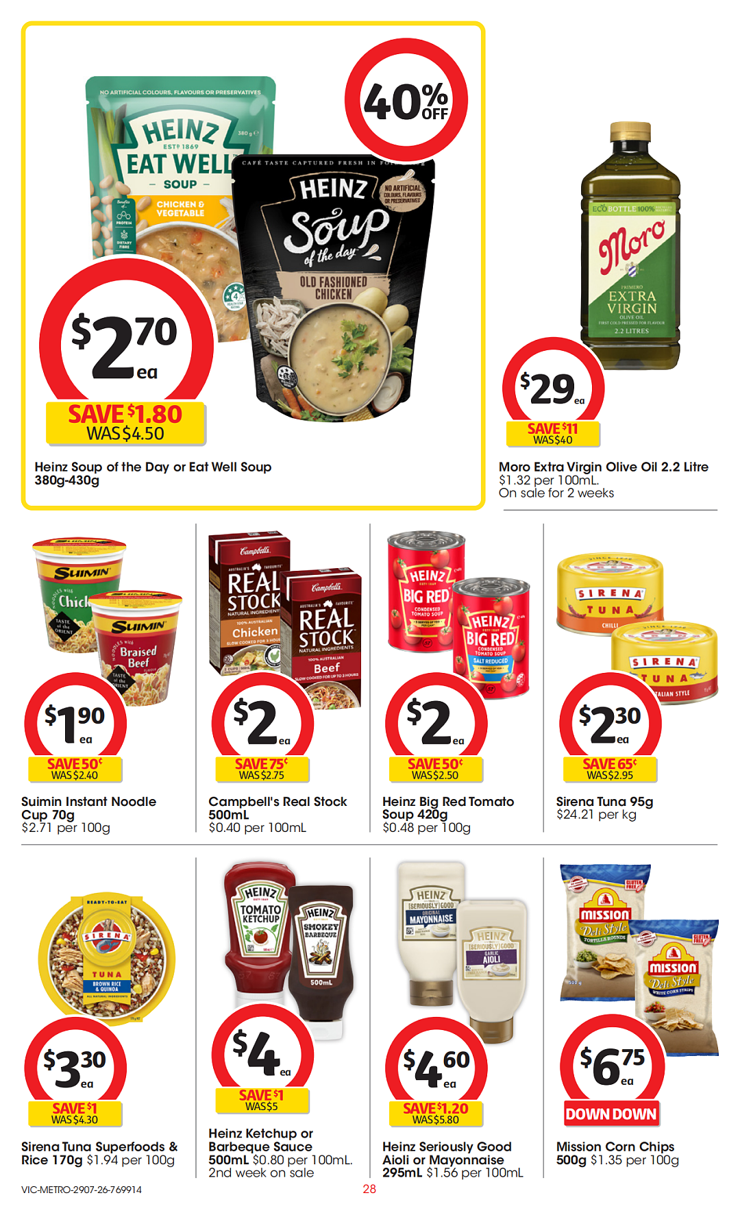 本周最新！澳洲各大超商特价商品一网打尽，大批好物骨折破半价！Woolworths、Coles、Aldi（组图） - 28